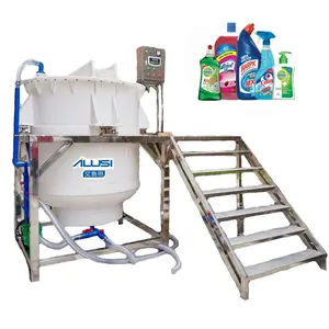 1000 liters PVC mixer plastic chemical mixing tank with agitator machine