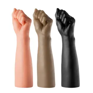 Dildo tinju (11.81 inci) dengan stok bentuk kepalan tangan berkualitas tinggi tersedia untuk mainan seks dewasa Dildo lengan tinju