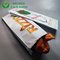 Sacs en papier kraft biodégradables personnalisés en gros pour poulet rôti, chips et sushis avec impression offset – Prix compétitif