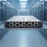 Serveur de rack réseau d'occasion à double socket de qualité supérieure, nouvelle arrivée, pour PowerEdge R740 avec processeur 2,4 GHz, en stock