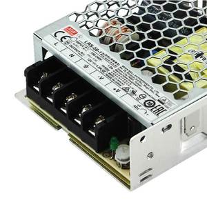 LRS-50-12 51-100W Power <b>Switching</b> Supply <b>12V</b> Single Output 4.2A Ripple 120mVp-p Wide Input Voltage Range 86% - Product Image 3