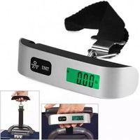 Balance numérique portable M0552 pour bagages, pèse-bagages électronique, balance de voyage avec crochet de pesée