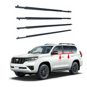 Ô Tô Cao Su Side Cửa Sổ Trim Thời Tiết Dải Cửa Xe Vành Đai Đúc Weatherstrips Con Dấu Vành Đai Cho <span class=keywords><strong>Toyota</strong></span> Rav4 2006-2008 - Product Image 3