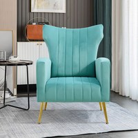 Fauteuil rembourré classique Fauteuil De Salon Canapé de salon Fauteuil d'appoint de luxe