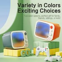 Console de jeu vidéo portable miniature H7, 740 jeux, double joueur, écran HD de 3,5 pouces, console de jeu vidéo rétro sans fil