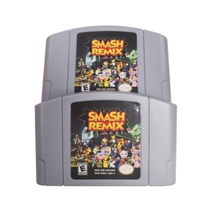 Smash Remix <span class=keywords><strong>1</strong></span> <span class=keywords><strong>3</strong></span> 4 5 Trò Chơi Hộp Mực Trong Kho Cho Nintendo 64 Trò Chơi Giao Diện Điều Khiển USA Ntsc Phiên Bản Tiếng Anh Ngôn Ngữ - Product Image 2