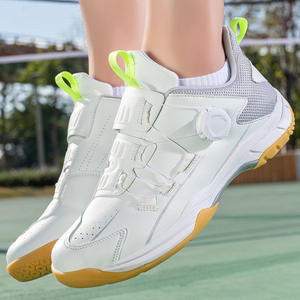 Nouvelles chaussures de badminton professionnelles, empeigne en mesh, chaussures d'entraînement de tennis de table d'automne, chaussures de tennis pour hommes et femmes, semelle antidérapante en caoutchouc - Product Image 3