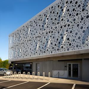 Design moderno edificio facciata in metallo 3D sistema di rivestimento in alluminio intagliato 3D pannelli di rivestimento murale per museo - Product Image 6