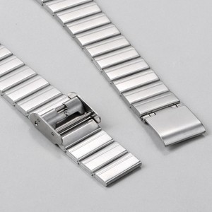Bracelet de montre vintage monobloc en acier inoxydable pour F91 & <span class=keywords><strong>AQ</strong></span>-<span class=keywords><strong>S810W</strong></span> - Bracelet de rechange en métal 18mm 20mm - Product Image 3