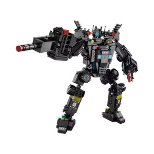 Nhỏ Hạt Lắp Ráp Xe Mô Hình Đồ Chơi Tương Thích Xây Dựng Khối Câu Đố Cho 5-7 Năm Tuổi Bé Trai Xây Dựng Phong Cách <span class=keywords><strong>Robot</strong></span> Đồ Chơi - Product Image 2