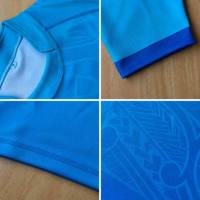 Maillot de rugby vintage personnalisé en polyester sublimé FQ pour homme, style Maori, avec logo et nom d'équipe, idéal pour le terrain et la ligue.