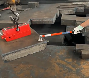 कोई स्पर्श सुरक्षित चुंबकीय नियंत्रण उपकरण 1200 मिमी निलंबित मार्गदर्शक स्थिति स्थायी चुंबक पोल - Product Image 5