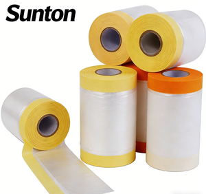 Film de masquage multi-usages pour <span class=keywords><strong>peintres</strong></span>, résistant à la poussière et à l'eau, pour la rénovation de la maison - Product Image 6