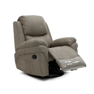 Fauteuil inclinable manuel en tissu de qualité Geeksofa Factory 9017 avec fonction bascule et pivotant pour le mobilier de salon - Product Image 3