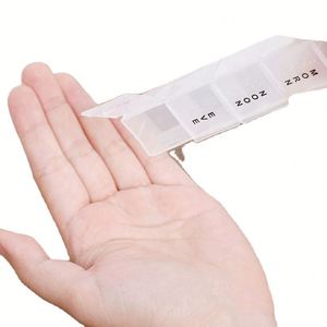 Organizador Semanal de Pastillas JH Medibox PP con 28 Compartimentos, a Prueba de Niños, Portátil, con Logotipo Personalizado - Product Image 1
