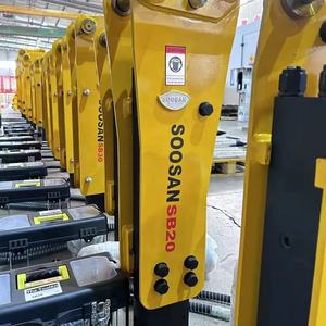 Miniexcavadoras SB 20 TOP de alta calidad, cargadora de dirección deslizante Bob Cat, Motor fuerte, rompedor hidráulico de tipo superior para rocas duras - Product Image 1