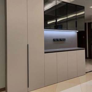 Aparador de Comedor de Tamaño Personalizado, Material de Madera Maciza con Protección Ambiental para Muebles de Restaurante - Product Image 1