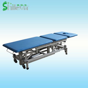 Lit de thérapie électrique Shilleva Slv-B4110 bleu, lit de massage multi-positions pour la rééducation, la physiothérapie et les soins infirmiers - Product Image 1