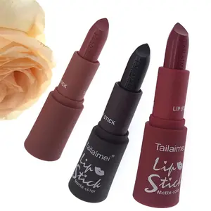 Außenhandel Großhandel Farbe verblasst nicht vegane Lippenstift Make-up Lippenstifte hochwertige vegane Lippenstift Kostenlose Proben