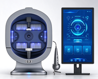 Analyseur de peau AI pour tablette 5,6 pouces, détecteur multispectral du visage, du cuir chevelu et des cheveux pour les salons de beauté, test de l'état de la peau