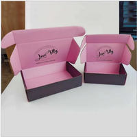 100 Piezas de Cajas de Embalaje Cosmético Personalizadas de Cartón Corrugado de Alta Gama con Relieve, Laminación Mate y Logotipo para Limpiador Facial
