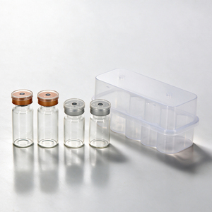 Boîte <span class=keywords><strong>de</strong></span> rangement personnalisée transparente en plastique 3/5 ml pour peptides pharmaceutiques, emballage pour poudre lyophilisée, étui <span class=keywords><strong>de</strong></span> stockage pour flacons, boîte porte-peptides - Product Image 4