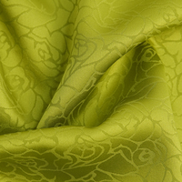 Échantillon de tissu jacquard de luxe 1M, mélange d'acétate, de polyester et de spandex, 130 GSM