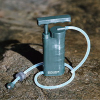 Filter Air Keramik UF Explorer Small Outdoor Survival 0.01 Mikron Pemurni Air Portabel Sumber Daya Manual