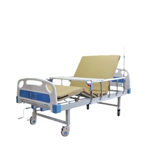 Age-friendly home care <b>bed</b>, elderly care <b>bed</b>, nursing home care <b>bed</b> with single and double hand crank backrest - Product Image 5