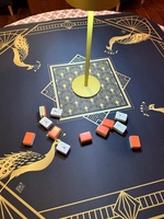Tapis de Mahjong en Caoutchouc Pliable, Portable et Écologique, Style Minimaliste et Luxe Moderne, Antidérapant et Élégant pour Jeux de Société