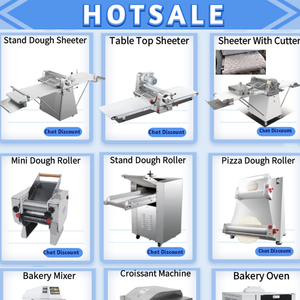 Machine à pâte automatique de type table, pour la fabrication de pâtisserie commerciale, mini laminoir à pâte, équipement pour la margarine, ligne pour croissants - Product Image 5