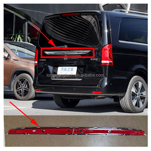 LXRV Accessori Esterni di Alta Qualità in Acciaio Inox Nero/Argento Stile Facelift per Mercedes-Benz Vito W447, Finestrino Posteriore del Portellone - Product Image 6