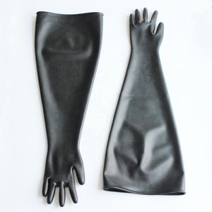Suncend fabrika toptan kimyasal endüstriyel neopren lateks eldiven kuru kutu eldiven - Product Image 3