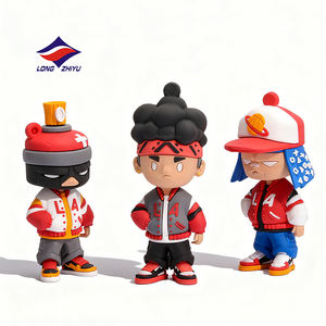 Longzhiyu, 20 ans d'expérience en fabrication OEM, figurines en vinyle PVC Sofubi personnalisées, boîte mystère, figurine d'<span class=keywords><strong>action</strong></span> personnalisable, boîte aveugle, statue - Product Image 2