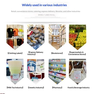 60mm x 40mm thermal transfer stickers, semi-gloss paper, self-adhesive <b>labels</b>, waybill barcode <b>labels</b>, thermal transfer <b>labels</b>, - Product Image 5