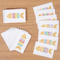 Juguete Educativo Montessori para Niños Pequeños, Rompecabezas de Madera con Forma de Espina de Pescado, Ayuda Didáctica para el Aprendizaje de Colores