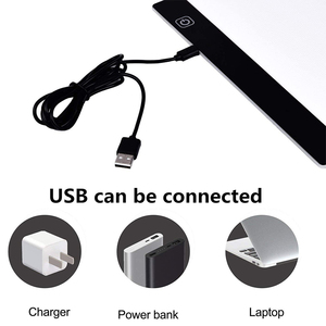 Trẻ Em Của Công Cụ Vẽ Đồ Chơi Giáo Dục Quà Tặng Sáng Tạo A4 Vẽ Tablet USB Led Truy Tìm Ánh Sáng Pad Cho Trẻ Em - Product Image 6