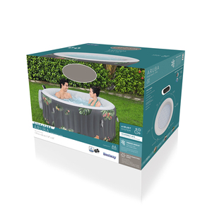 2024 Bestway Aruba Signature AirJet 60061 Design moderne <span class=keywords><strong>Baignoire</strong></span> de massage gonflable extérieure Bain à remous Spa Bain à remous - Product Image 2
