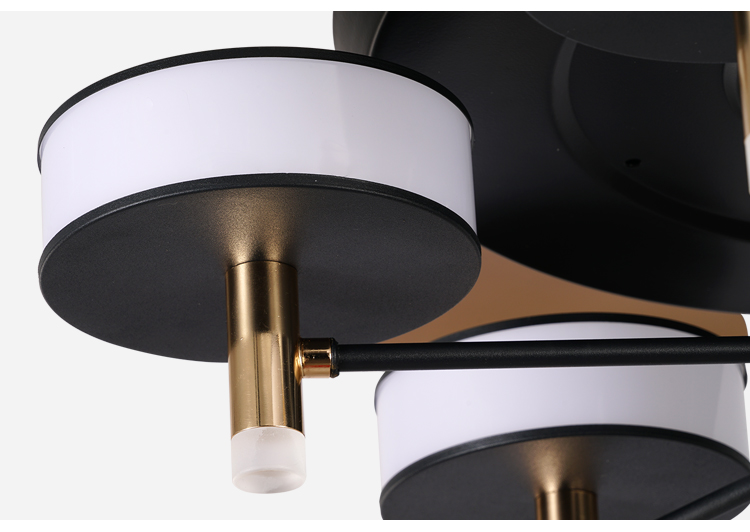 Breezelux  dining room ceiling fan lamp invisible fan lamp modern simple household LED ceiling lamp