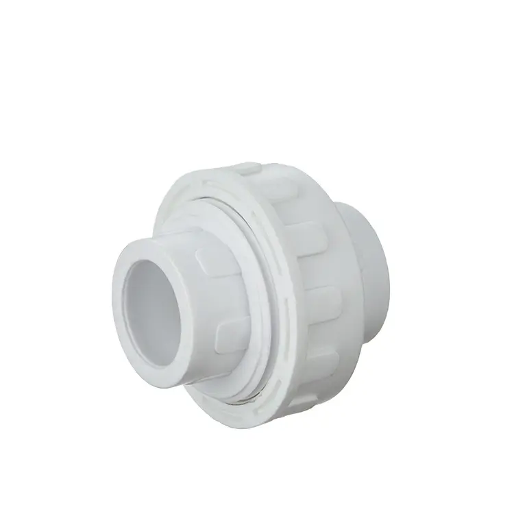 IFAN PPR Factory White Color PPR Fittings 20MM 32MM Full Size Plastic PPR Union For Water Pipe
