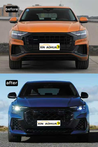 Kit carrosserie PP haute qualité pour <span class=keywords><strong>Audi</strong></span> Q8 2019-2023, transformation en look <span class=keywords><strong>RSQ8</strong></span> 2025, pare-chocs avant et arrière avec diffuseur - Product Image 6