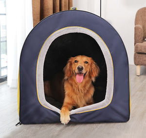Tente <span class=keywords><strong>Tipi</strong></span> pour Animaux de Compagnie avec Tapis, Lit pour Chat, Tente Portable pour <span class=keywords><strong>Chien</strong></span>, Maison pour Animaux de Compagnie, Lit pour Grands Chiens - Vente Chaude - Product Image 2