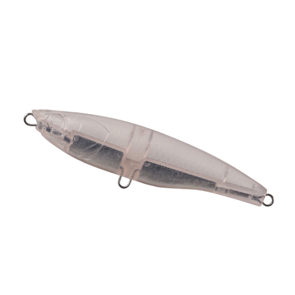 12pcs Clear Unpainted Fishing Lure Blanks With 3D Eyes – DIY Custom Crankbait Baits