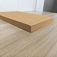 Carton plat biodégradable robuste à haute résistance à la déchirure, dimensions personnalisées, carton kraft solide