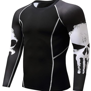 Haut de protection contre les éruptions cutanées pour le combat, l'entraînement et les sports nautiques pour hommes, léger et durable - Product Image 1