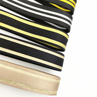 ZONESIN – bandoulière réglable en toile à rayures larges avec boucle en métal