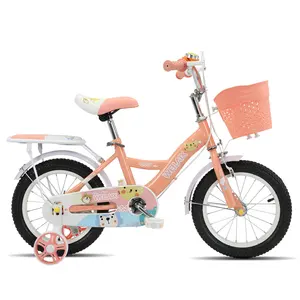 Bicicleta infantil de 12 pulgadas de alta calidad con Llanta de Aleación/Bicicleta Infantil modelo popular de 4 ruedas estilo europeo/bicicleta infantil para niños de 3 años