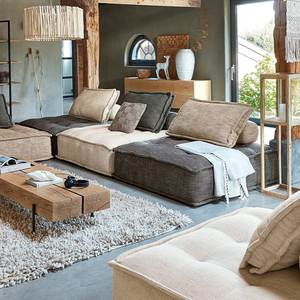 Offre Spéciale : Ensemble de Canapés Modulaires en Tissu Piemonte (Italie) – Design Moderne, Canapé Sectionnel Cubique Tofu – Vente en Gros de Mobilier - Product Image 2