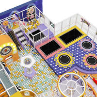 Vente en gros Nouveau équipement de terrain de jeu intérieur commercial personnalisé pour enfants et tout-petits, piscine à balles et maison de jeu, pour centres commerciaux et parcs d'attractions