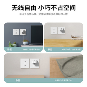Mini <b>Plug</b> Power Socket Converter 3 Outlets <b>With</b> <b>Usb</b> Port For Home Travel Use - Product Image 3